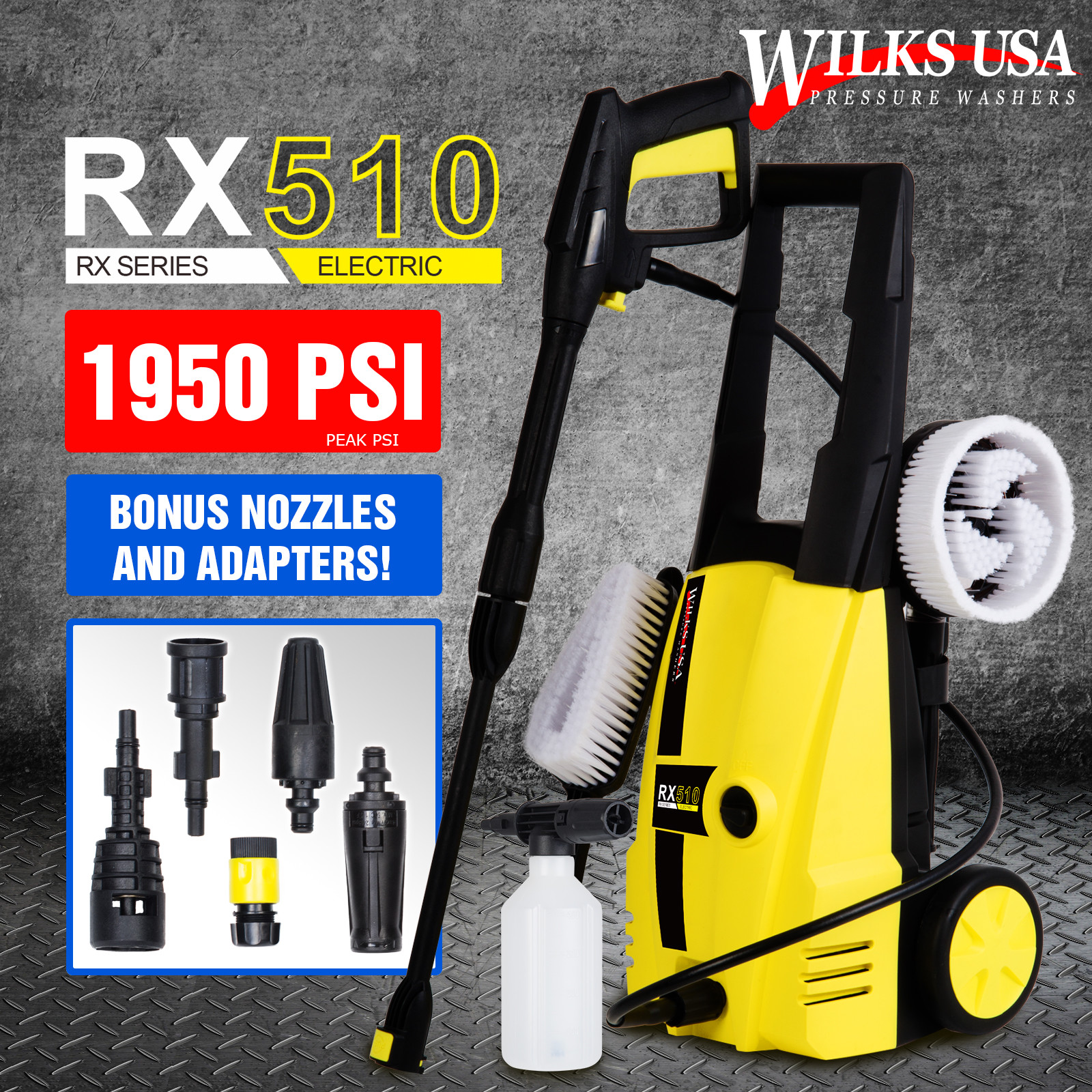 Petrol Pressure Washer 3950PSI / 272BAR POWER JET CLEANER WILKS