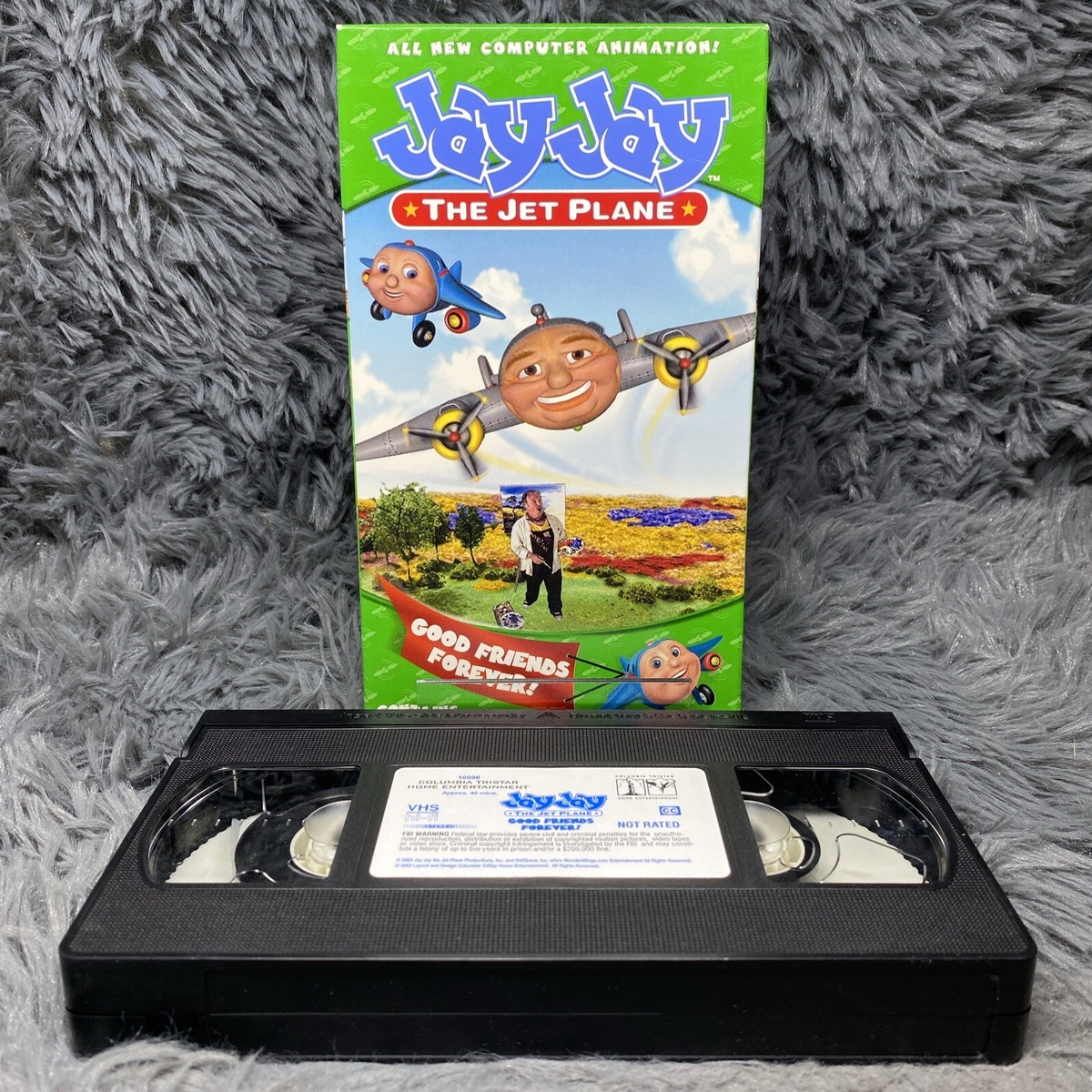 Jay Jay the Jet Plane - Good Friends Forever VHS Tape 2003