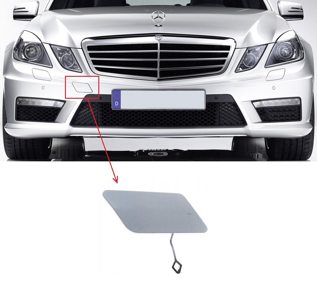 Front Bumper Tow Hook Eye Cover Cap 1668851823 Compatible with Mercedes