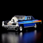 HOT WHEELS '66 Chevy Super Nova Blue Car RLC Exclusive Red Line Club HNL16 2022