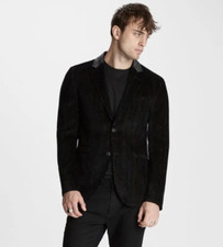 1298 Brand New John Varvatos Wide-Whale Corduroy Blazer Jacket EU48 US38