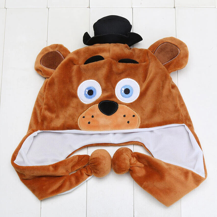 8styles FNAF Five nights at freddy plush toys cosplay cap hat cosplay  freddy chica foxy bear plush stuffed toys fnaf plush toys - Price history &  Review