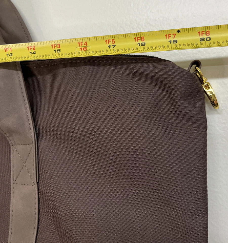 Bolso de Mano Paco Rabanne Perfumes Grande Marrón Fin de Semana Sin Correa Foto 3 de 4