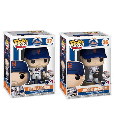 Pete Alonso/Jacob deGrom (New York Mets) Combo Set (2) MLB Funko Pop! Series 3 | eBay