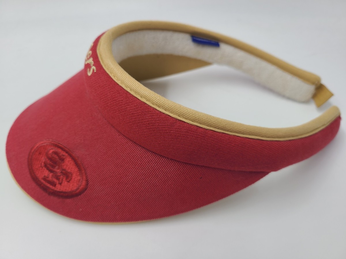 Women San Francisco 49ers Reebok Sun Golf Visor Hat Cap 