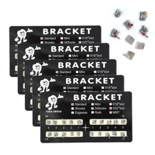 5 KITS Dental orthodontic mental barcket barce Standard MBT slot 022 345 hooks