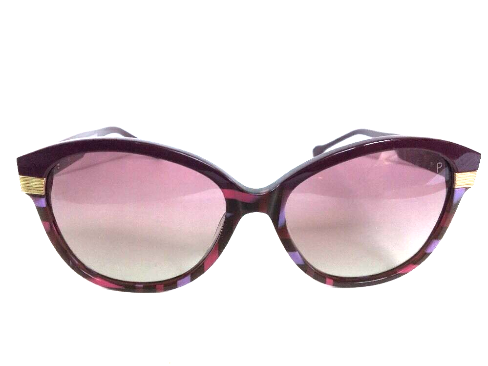 GF Ferre FF55403 Crystal Dark Purple Frame Dark Purple Lens Sunglasses Italy Gianfranco Ferre FG54403 Brown Crystal Luxury Italy  main image 3