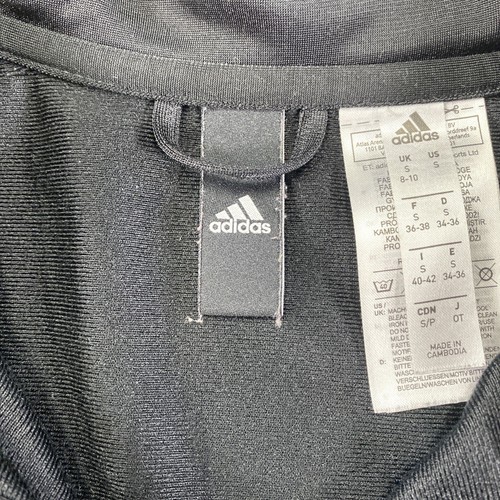 ADIDAS Athletic Full Zip Track Jacket Warm Up Size Small 8-10 Soccer Track - Picture 4 of 8