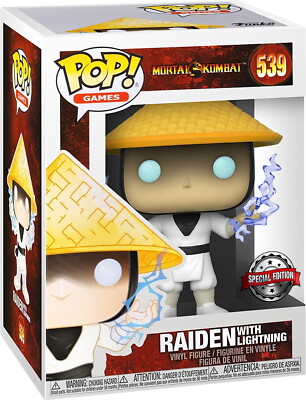 Mortal Kombat - Raiden mit Lightning 539 Special Edition - Funko Pop! - Vinyl Fi