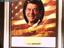 2025 POTUS A WORD FROM THE PRESIDENT, RONALD REAGAN AWF-RR40 LOT #JP02