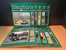 Motor Sport Magazine Bundle Vintage 1963 Full Year Set Collectible FREE POST