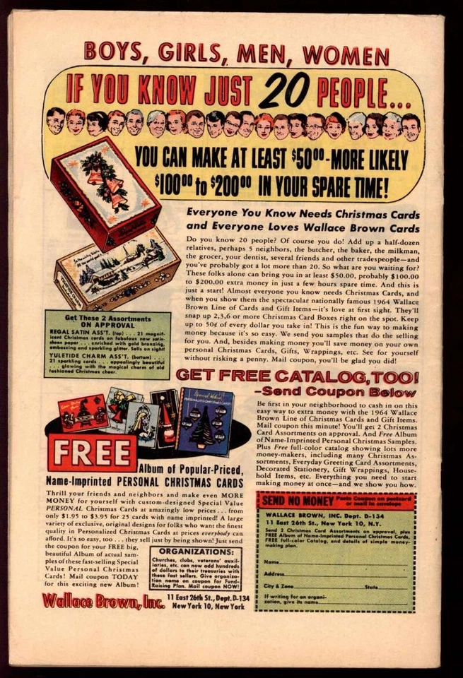 TALES TO ASTONISH #59 3.0 / 1ST APPEARANCE OF HULK IN TITLE 1964 - Image 2 of 2