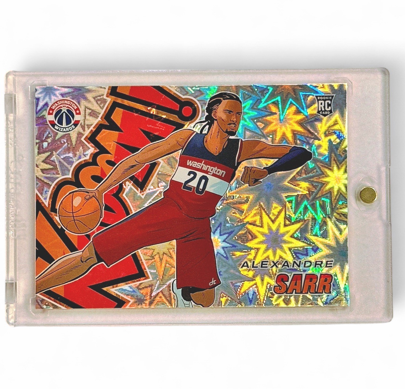 Alexandre Sarr KABOOM - 2024-25 Panini Revolution   #17 SSP RC Horizontal