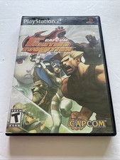 Capcom Fighting Evolution (Sony PlayStation 2, 2004) Complete In Box- Tested