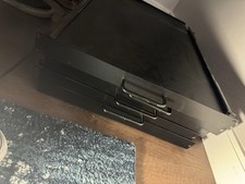 LOT of Five 19  X 24  Sliding Rack Drawers