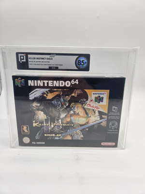Nintendo 64 N64 Killer Instinct Gold Ovp Box Neu /New Pixel 85+ NIB 