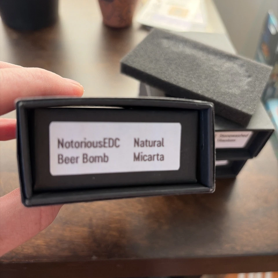 Notorious EDC Beer Bomb - Bottle Opener - Natural Micarta- Rare EDC BNIB 🔥  - Image 4 of 4