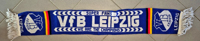 VFB Leipzig Schal / Deutschlandfahne / 90er Jahre / WE ARE THE CHAMPIONS /
