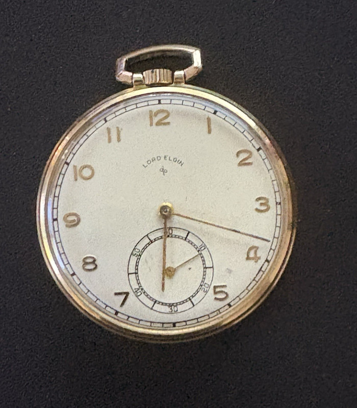 Elgin LORD ELGIN 21 JEWEL GRADE 543 solid Gold Case Very nice! Look!