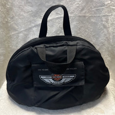 Harley Davidson 100th Anniversary MOTORCYCLES Sherpa Lined Black Helmet Bag