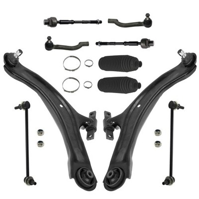 2 Querlenker für Nissan Qashqai J10 Vorderachse u 2 Koppelstange u 2 Spurstange