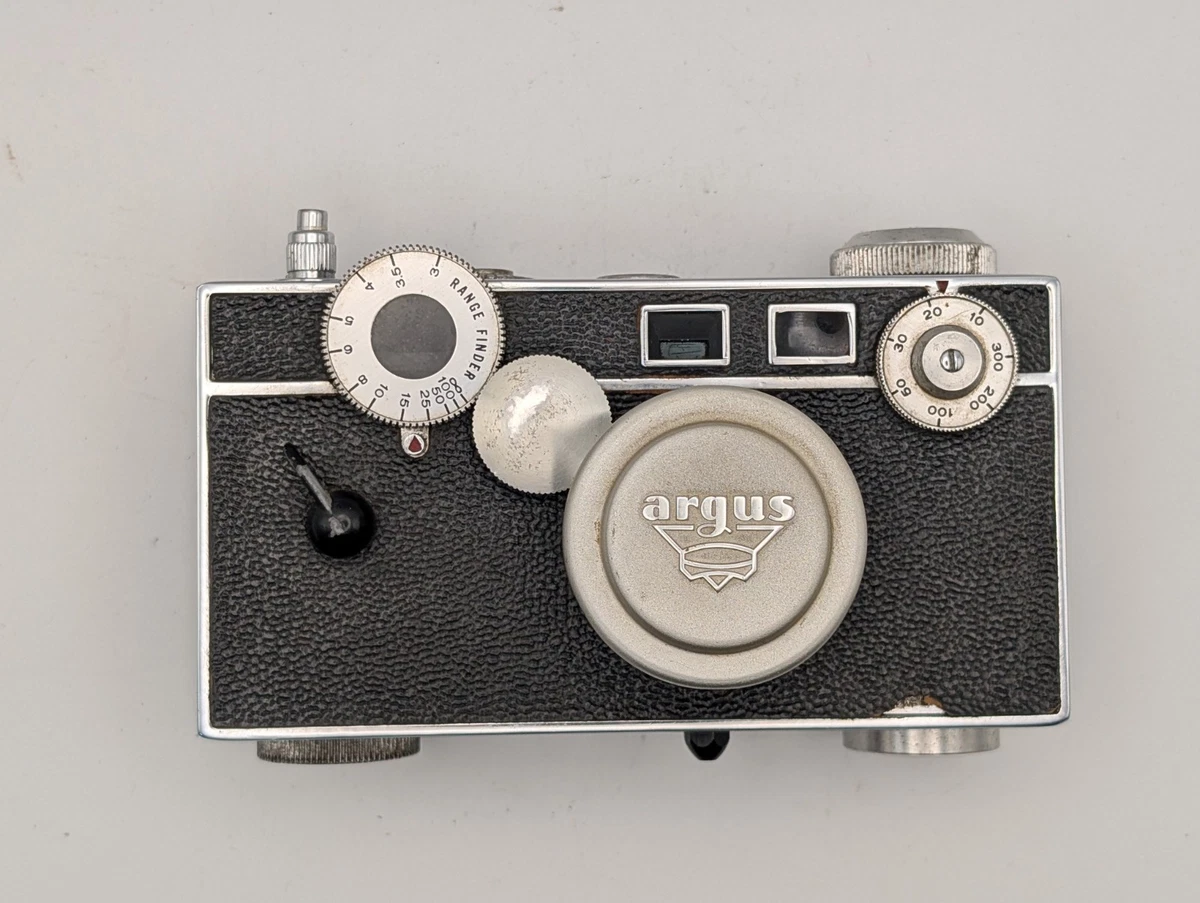 Argus C3 美品 露出計付き 革ケース付 35mm Vintage Argus Camera for sale - eBay