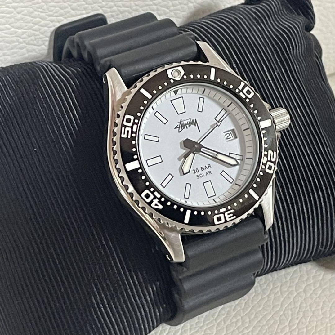 も*も様 STUSSY×SEIKO 30周年記念 腕時計 ラバーベルト ナイロン Stussy Seiko 30Th Anniversary Watch Rubber Belt Nylon