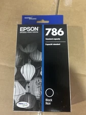 Genuine Epson 786 Black Ink WF4630 WF5110 WF5190 WF5620 WF5690 Best befoe 7/2025