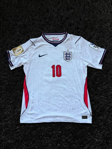 Jude Bellingham #10 England 2026 FIFA World Cup Home Jersey Brand New Size Large