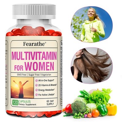 Women Vitamin & Mineral Forte 30to120caps Multivitamin &Minerals Zinc, Potassium