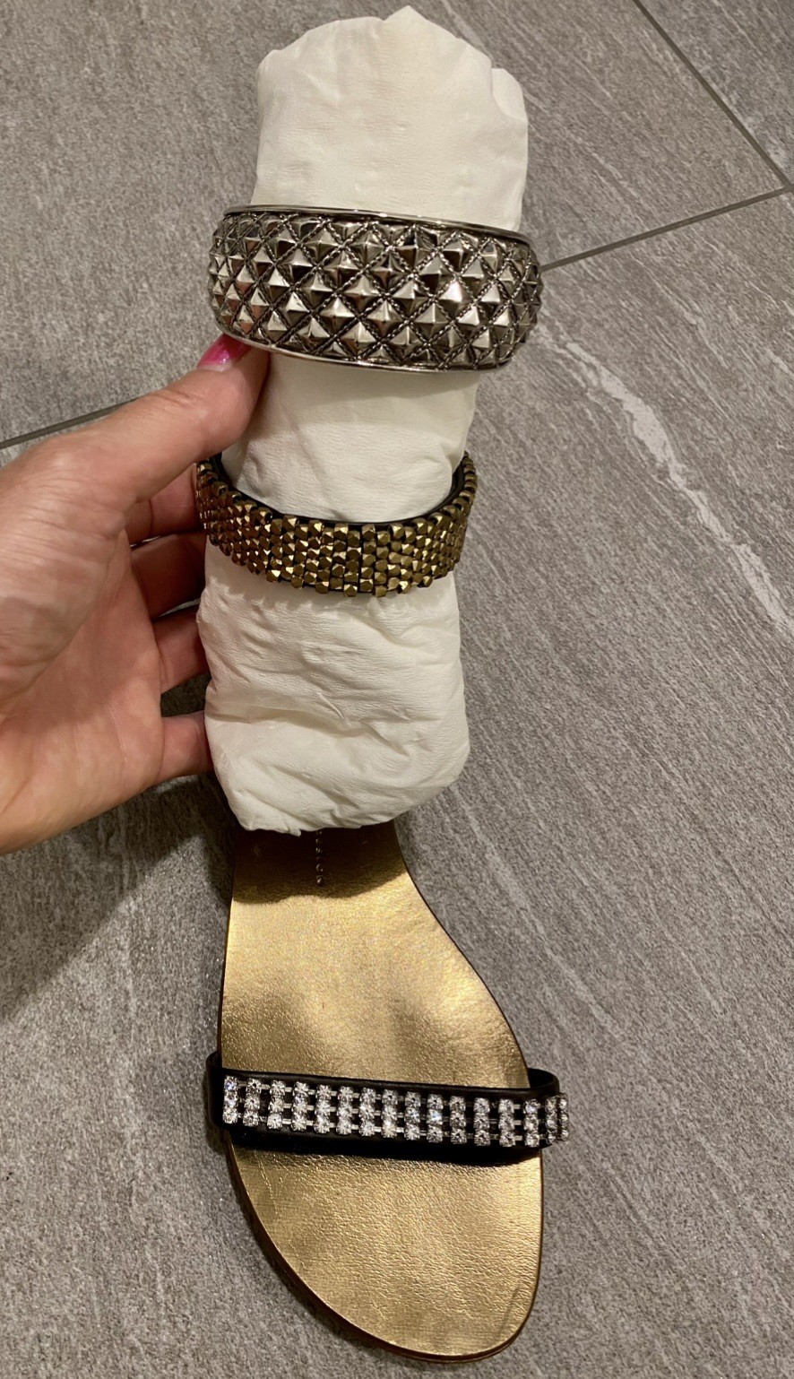 sandali GIUSEPPE ZANOTTI donna VINTAGE ANNI 2000