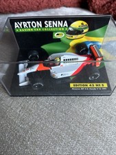 Minichamps 1:43 Scale Ayrton Senna McLaren MP 4/6 Honda V12 1991 Edition 43