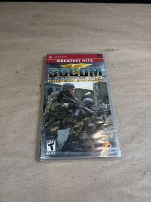 SOCOM U.S NAVY SEALS (FireTeam Bravo 2) - GREATEST HITS (Sony PSP) - NEW