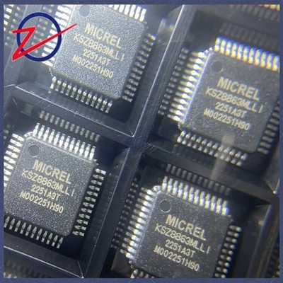 KSZ8863MLL KSZ8863MLLI package LQFP-48 Ethernet controller switch chip  #fv