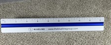 Alumicolor Aluminum Architect Color-Coded Solid Drafting Scale, 6IN, Silver,3056
