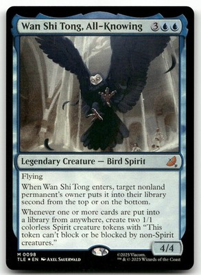 Wan Shi Tong, All-Knowing (Foil) NM Avatar: The Last Airbender: Eternal-Legal