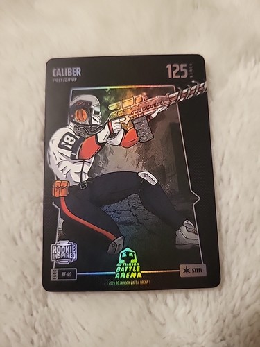 2024 Bo Jackson Battle Arena 1st Edition Caliber Caleb Williams Steel Foil RC