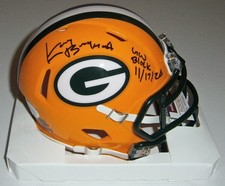 PACKERS Karl Brooks signed mini helmet w/ 