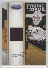 2011-12 Certified Fabric of the Game Materials 256/399 Tim Thomas #15 0i5j