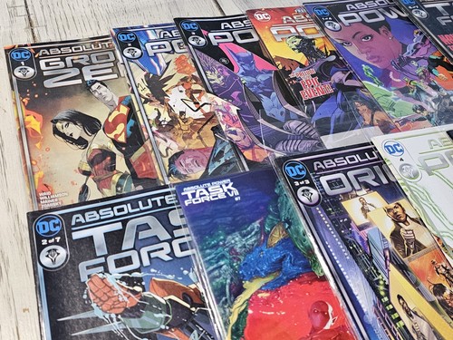 Lot Of 12 Absolute Power Task Force DC Comic Books Great Condition! - Picture 11 of 19