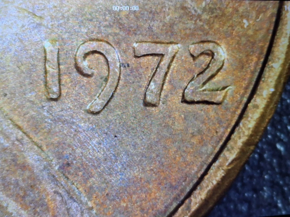 1972 Lincoln Small Cent.            💥VERY RARE💥 DDO FS-104 BN. Excellent Cond. - Image 4 of 4