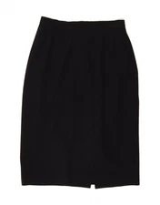 LOUISE KENNEDY Womens Pencil Skirt EU 34 XS W26  Black Wool AC02
