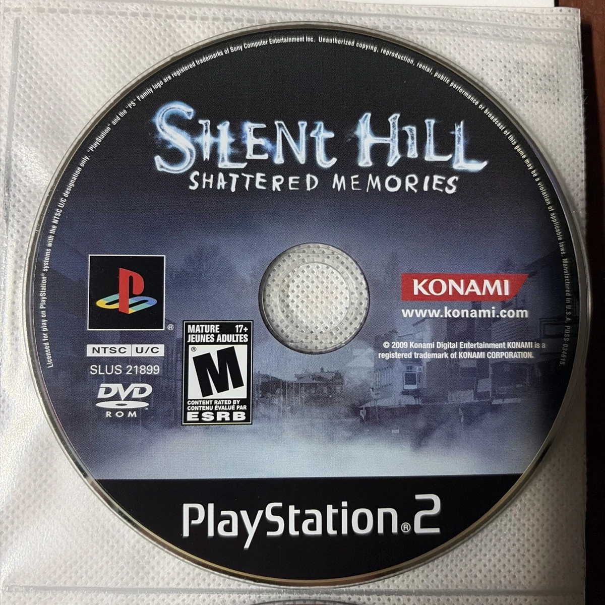 Silent Hill - Shattered Memories Sur PS2 – Complet Et Comme Neuf – Édition Rare Konami