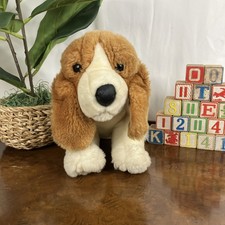 Aurora World Realistic Plush Beagle 13" Hound Puppy Dog Plush Stuffed Animal
