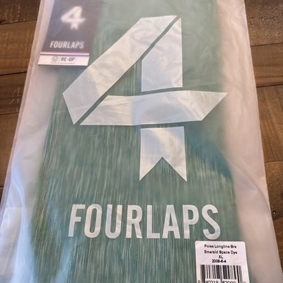 XL Fourlaps Poise Longline Sports Bra Size Emerald Space Dye NWT New A8