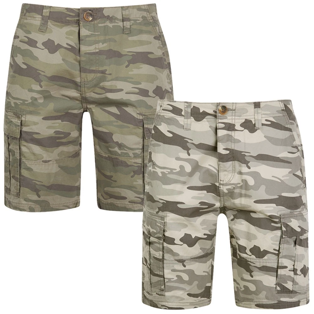 Tokyo Laundry Cargo Shorts Men's Cotton Twill Multi-Pocket Camo Combat Shorts
Opens in a new window
