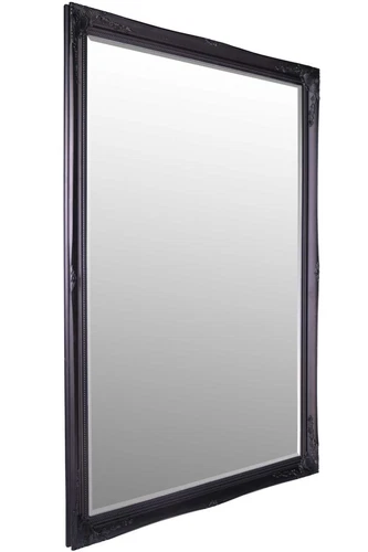 Extra Large Mirror Classic Full Length Long Black 6Ft7 X 4Ft7 201cm X 140cm - Picture 4 of 7