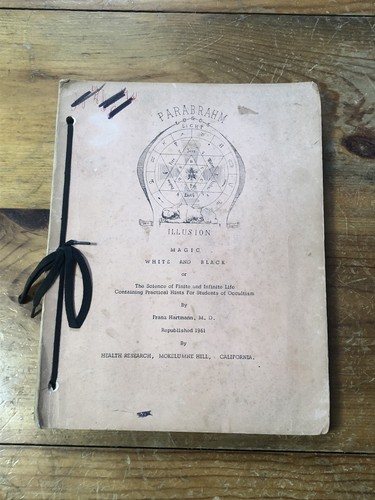 Cover of Magic, White and Black, , M.d. 1961 Mimeograph Printing