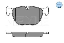 Plaquettes de frein Essieu avant 025 241 7019 MEYLE pour BMW X5 X6 X4