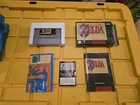The Legend of Zelda A Link to the Past SNES CIB Complete Map Inserts Tested Auth